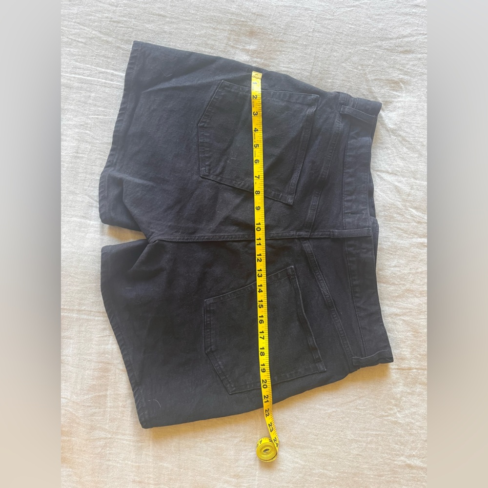 Women’s Buck Mason Black Jean Shorts, 32. - Picture 3 of 7
